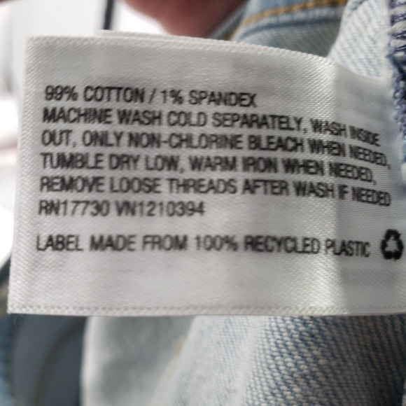 Universal Thread Highest Rise Shortie Shorts Womens 12 Cut Off Destructed Jean - Picture 7 of 13